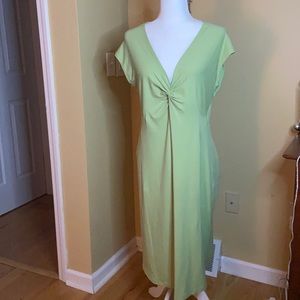 Patagonia lime green dress